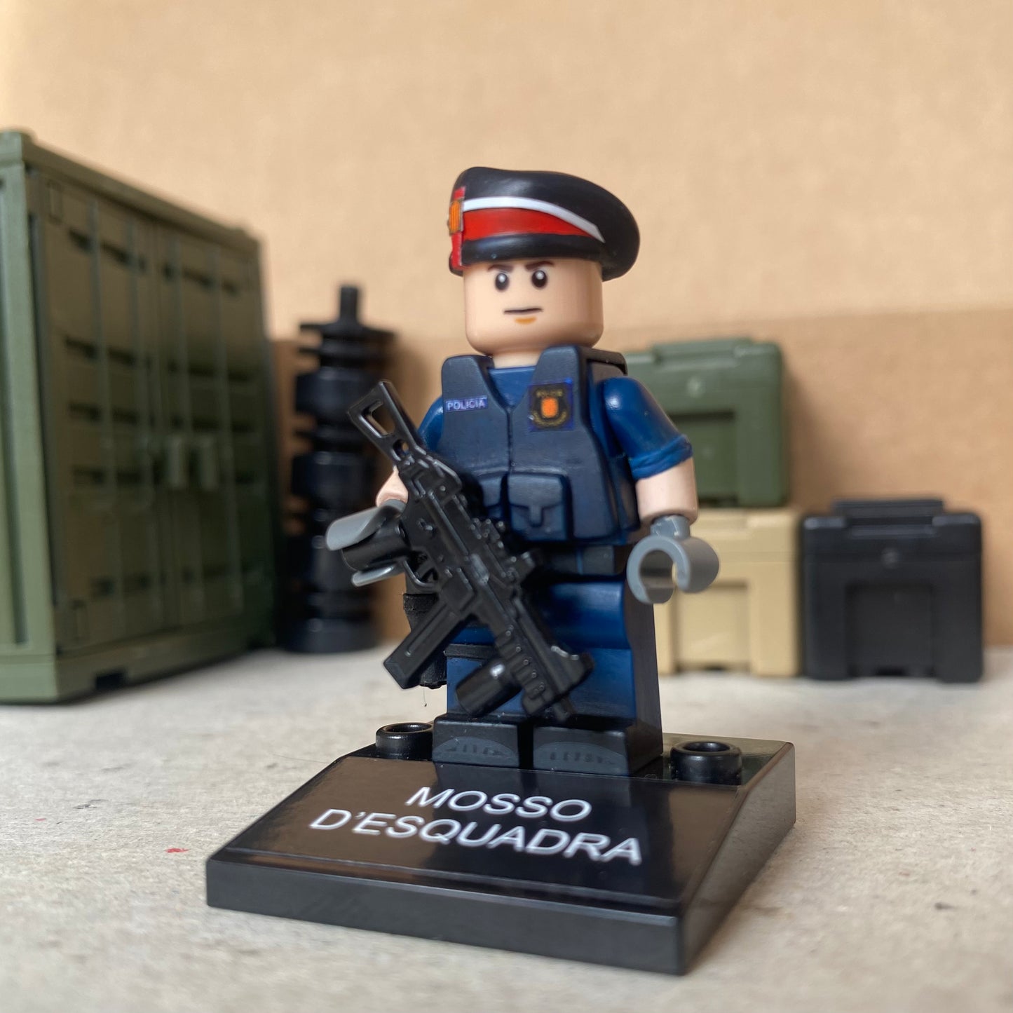 Policier Barcelonnais Mosso d'Esquadra